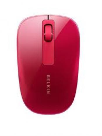 Belkin F5L030qeFDP Magnetic Wireless Laptop mouse with Magstick (Very Berry)